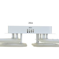 Люстра с ПДУ 59117/8WT LED 240Вт 3000-6000К диммер белый 55х55х10 см BayerLux