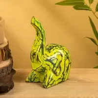 Набор сувенирный &laquo;Слоники&raquo;, h=17 см, h=15 см, h=12 см, дерево