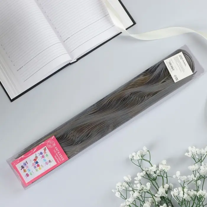 Бант-шар №3 простой серебряный