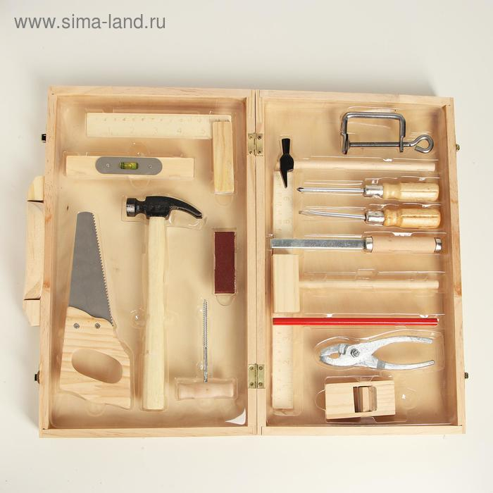 Игровой набор &laquo;Плотник&raquo;, 36,5 &times; 22 &times; 7,5 см