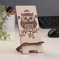 Подставка под телефон &laquo;Сова&raquo;, 7&times;8&times;15 см