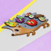 Шнуровка фигурная &laquo;Ёжик на ножках&raquo;