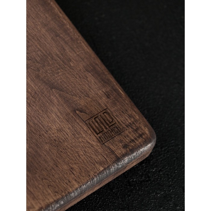 Доска разделочная для подачи Wild Kitchen, 27×22×2.5 см, граб темный Доска разделочная для подачи Wild Kitchen, 27×22×2.5 см, граб темный