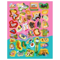 Виммельбух с наклейками &laquo;Домашние питомцы&raquo;