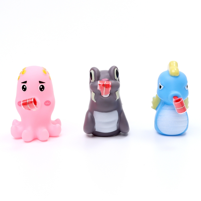 Мялка &laquo;Морские жители&raquo; с язычком, виды МИКС