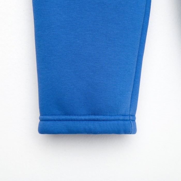 Костюм детский (худи, брюки) MINAKU: Basic Line KIDS, oversize, цвет синий, рост 140