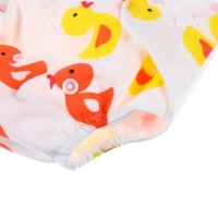 Многоразовый подгузник с вкладышем &laquo;Утята&raquo;