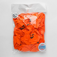 Шар латексный 12" &laquo;Страшные тыквы&raquo;, 50 шт., МИКС