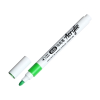 Набор маркеров акриловых 6 цветов, круглый наконечник, для любой поверхности Набор маркеров акриловых 6 цветов, круглый наконечник, для любой поверхности