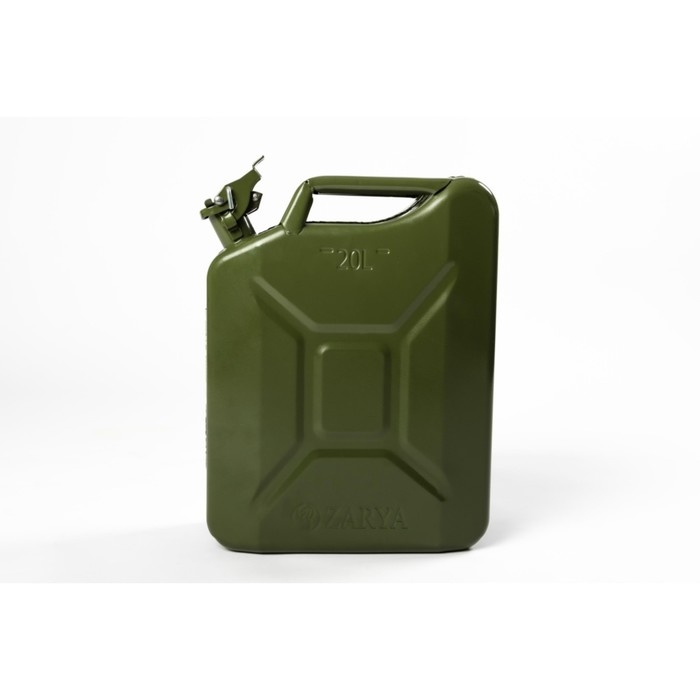 Канистра стальная для ГСМ ZARYA, 20 л, металлическая, крышка с рычагом Канистра стальная для ГСМ ZARYA, 20 л, металлическая, крышка с рычагом