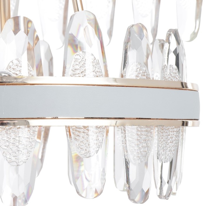 Люстра "Алиссия" LED 160Вт 3 режима золото 73,5х73,5х62 см BayerLux