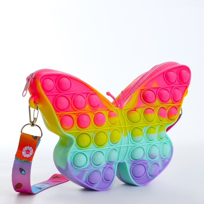 Сумка детская на молнии &laquo;Выбражулька&raquo;, цвет разноцветный