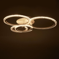 Люстра с ПДУ 71183/4 LED 121Вт диммер 3000-6000К белый 62х59х13 см BayerLux