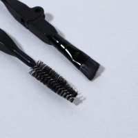 Набор кистей для макияжа &laquo;МИНИ&raquo;, 2 шт, цвет чёрный