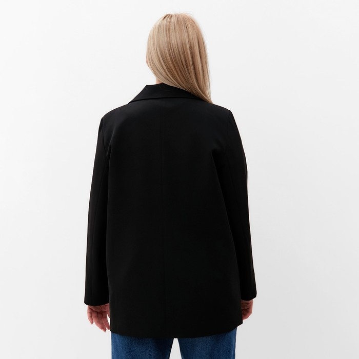 Пиджак женский, цвет черный, размер 54 Пиджак женский, цвет черный, размер 54