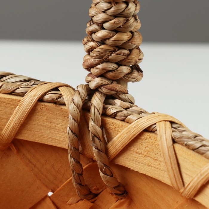 Набор корзин плетеных, 22x11/30 см, 17x9/26 см, 2 шт, секвойя Набор корзин плетеных, 22x11/30 см, 17x9/26 см, 2 шт, секвойя