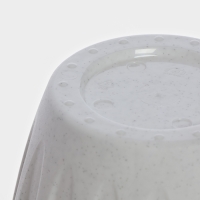 Горшок с поддоном &laquo;Фелиция&raquo;, 1,8 л, цвет мраморный