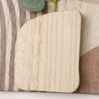 Крючки декоративные дерево "Абстракция. Прямоугольник. Цветок" 1,5х19,5х23,5 см Крючки декоративные дерево "Абстракция. Прямоугольник. Цветок" 1,5х19,5х23,5 см