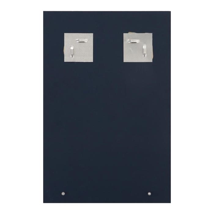 Зеркало &laquo;Ромб&raquo;, с пескоструйной графикой, настенное, с полочкой, 40&times;60 см