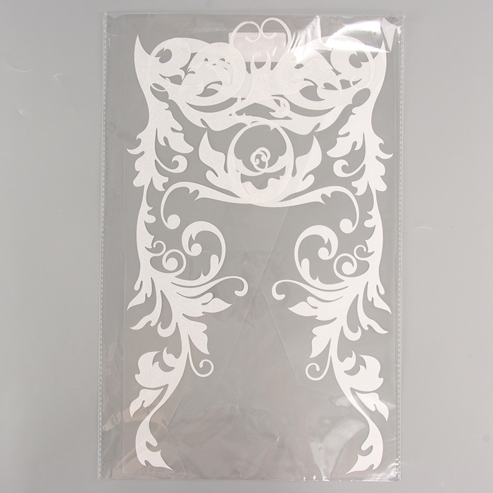 Термотрансфер &laquo;Узор без снежинок&raquo;, на листе 2 шт.