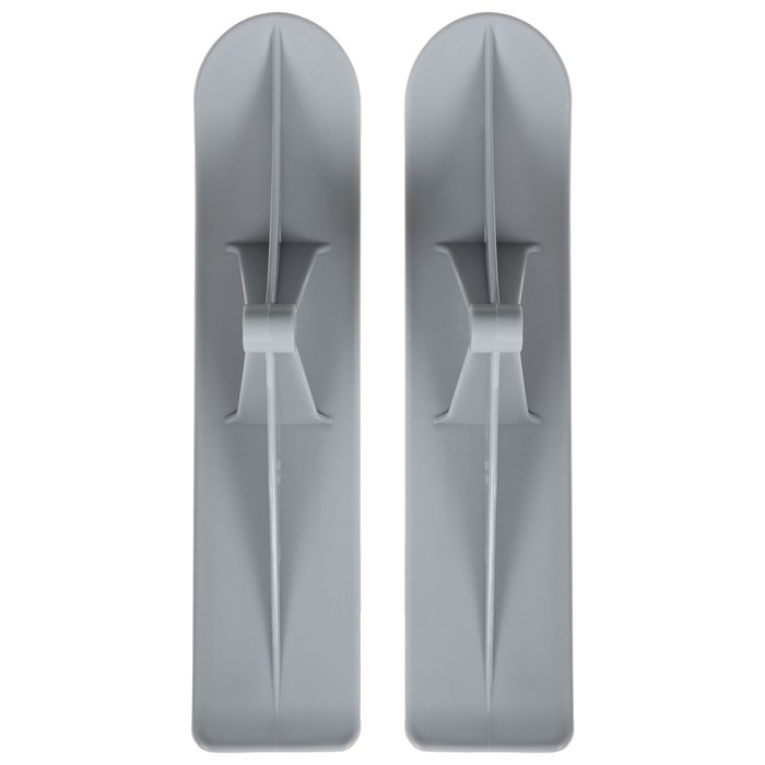 Лыжи для самокатов-снегокатов GRAFFITI, пара, цвет серый Лыжи для самокатов-снегокатов GRAFFITI, пара, цвет серый