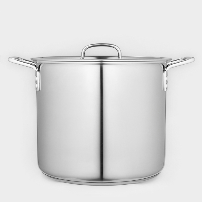 Кастрюля &laquo;Общепит&raquo;, 15 л, d=30 см, h=25 см, капсульное дно, индукция