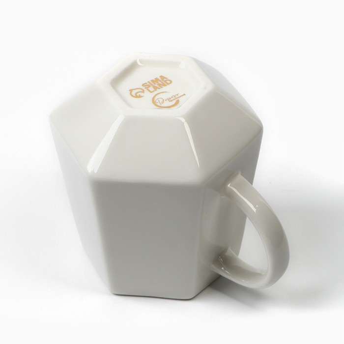 Кружка керамическая «Мечтай», 300 мл, цвет белый Кружка керамическая «Мечтай», 300 мл, цвет белый