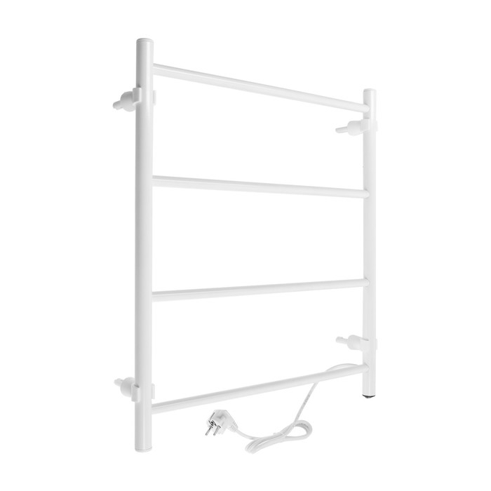 Полотенцесушитель электрический ТЕРА Полотенцесушитель электрический ТЕРА "Электра", 500х600 мм, 4 перекладины, белый