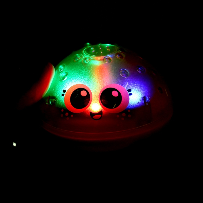 Игрушка для купания в ванной &laquo;Супер фонтанчик&raquo;, световые эффекты, жёлтый