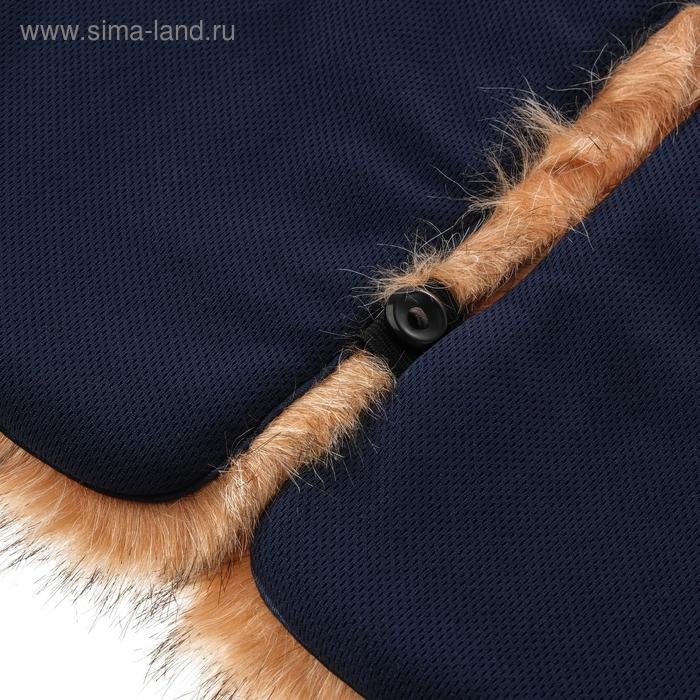 Накидка &laquo;АВТОНЯША&raquo; для детского автокресла, Лисичка, рыжая