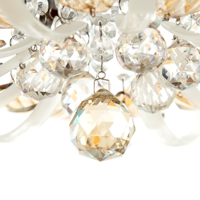 Люстра "Эмилия" 7х40Вт Е27 с пультом, цвет хром 41х41х19 см