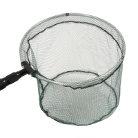 Подсачник складной телескопический П-01, усиленный, 170 см, круглый обод 35 см, капрон