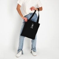 Шопер «Доберман» 35х0.5х40 см, отд без молнии, без подклада, чёрный Шопер «Доберман» 35х0.5х40 см, отд без молнии, без подклада, чёрный