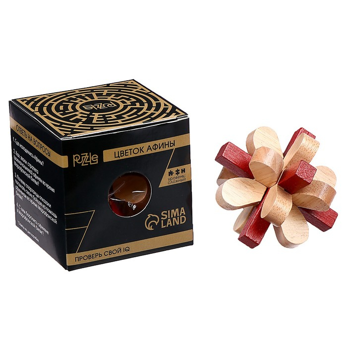 Головоломка деревянная Игры разума &laquo;Цветок Афины&raquo;