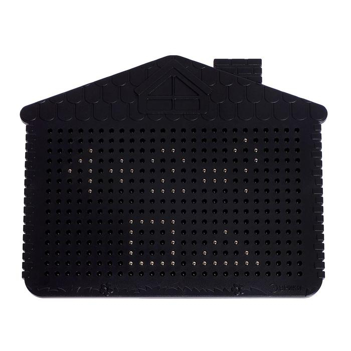 Планшет обучающий &laquo;Магнитное рисование&raquo;, цвет чёрный, 375 отверстий