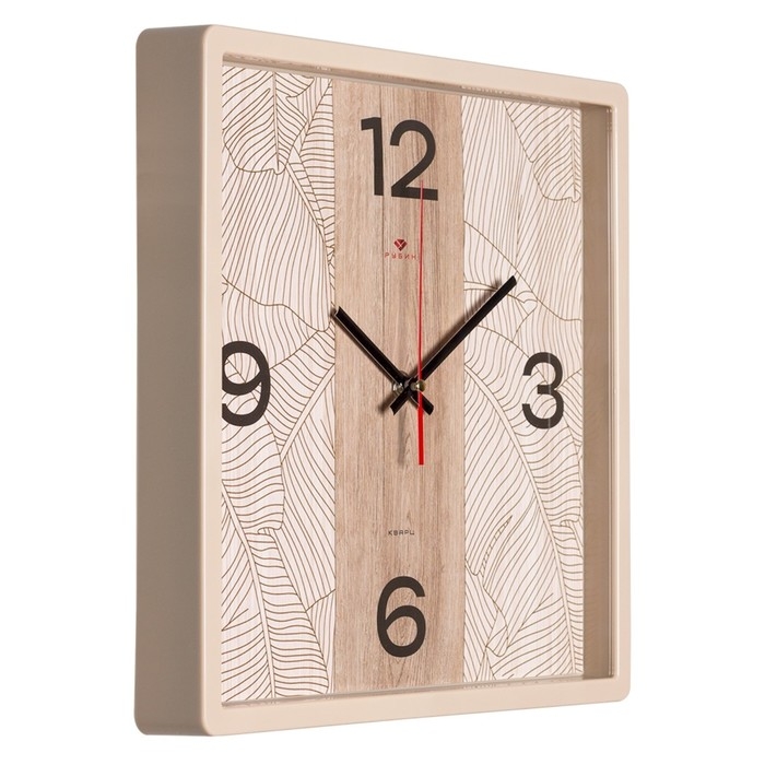 Часы настенные, интерьерные "Арабеска", бесшумные, 30 х 30 см