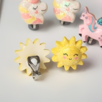 Набор клипс детских (5 пар) «Выбражулька» волшебство, цветной Набор клипс детских (5 пар) «Выбражулька» волшебство, цветной