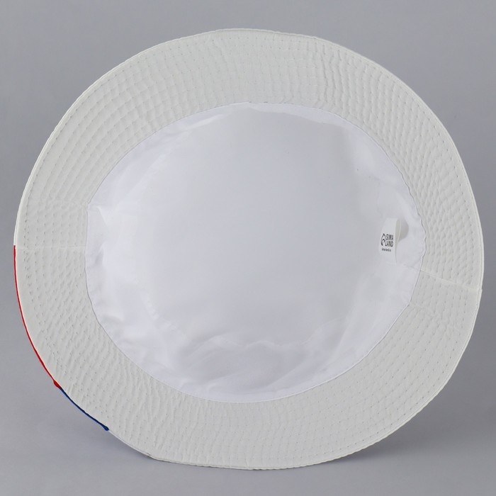 Панама &laquo;Россия&raquo;, цвет белый, р-р 56