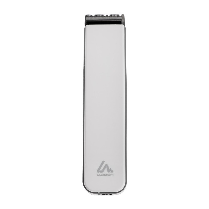 Машинка для стрижки Luazon LTRI-21, 3 Вт, 3/6/9 мм, LED-индикатор, АКБ, белая