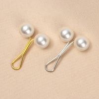 Зажим для платка &laquo;Дуо&raquo;, цвет МИКС (неделимая фасовка 12 шт., цена за шт.)