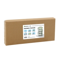 Парник-стеллаж, 4 полки, 160 &times; 70 &times; 30 см, металлический каркас d = 16 мм, чехол плёнка 80 мкм, Greengo