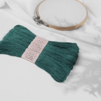 Набор ниток мулине №3808, 8 &plusmn; 1 м, 6 шт, цвет тёмно-бирюзовый