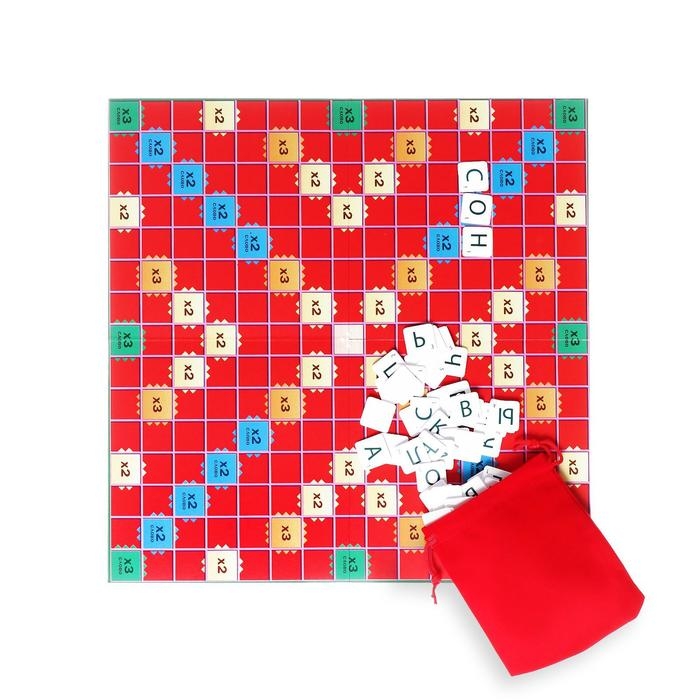 Новогодняя настольная игра &laquo;Скрабвуд. С Новым годом!&raquo;, 104 фишки, 10+