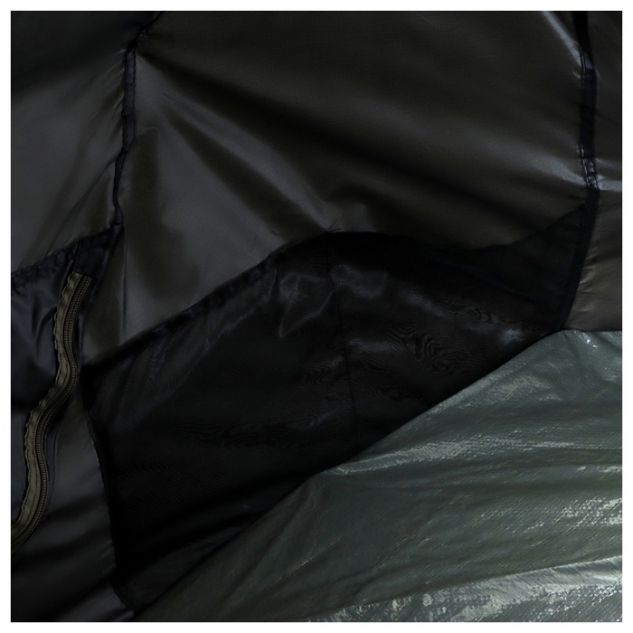 Палатка самораскрывающаяся размер  245 x180 х115 см, 3 х местная, 2 слоя