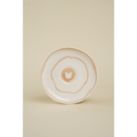 Чайная пара фарфоровая SL Home &laquo;Гато&raquo;, 2 предмета: чашка 270 мл, блюдце d=16,5 см, цвет белый