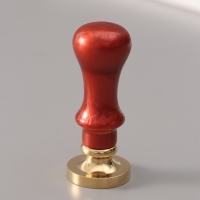 Печать для сургуча с пластиковой ручкой "Буква H на вензеле" 2,5х2,5х6,3 см