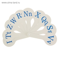 Касса-веер английские согласные буквы