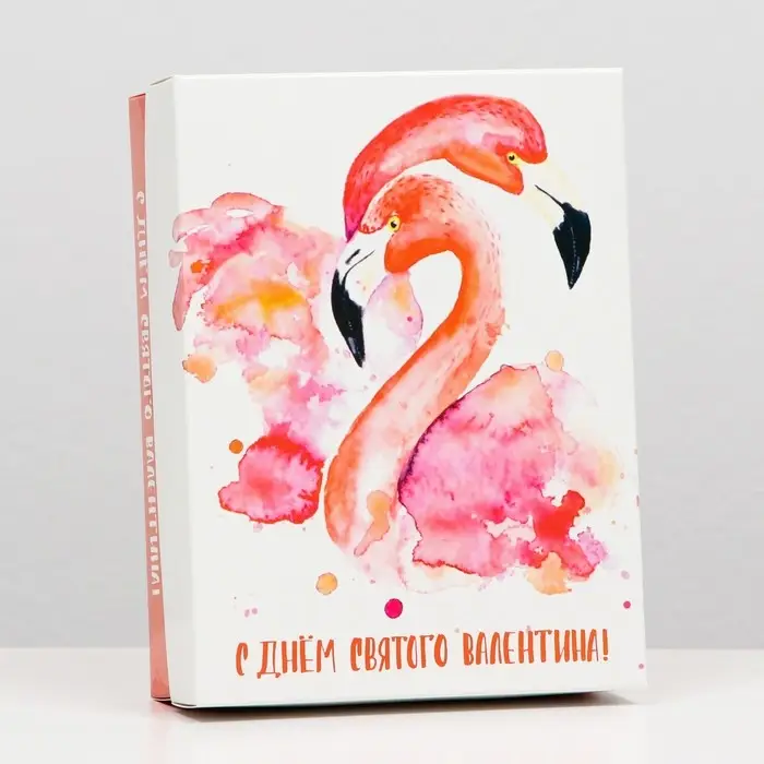 Подарочная коробка сборная &laquo;Люблю тебя&raquo;, 16.5&times;12.5&times;5.2 см