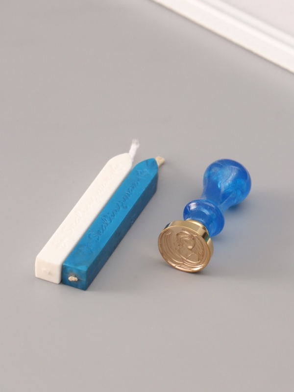 Сургучный набор Сургучный набор "Ангел" печать, ручка, сургуч 12,5х10х3,6 см