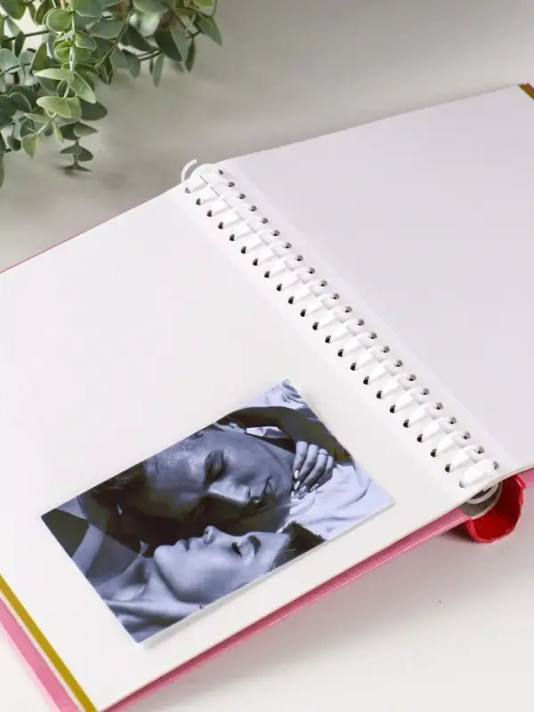 Фотоальбом 10 магнитных листов "Мишка" 23X28см, пер-т внутр.спираль